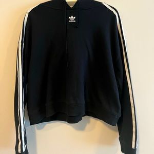 ADIDAS Cropped Hoodie Size L